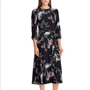 Lauren Ralph Lauren Petite Floral Jersey Dress 14P